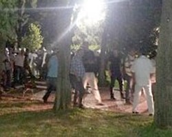 İzmir'de Kurulan Çadırlara Polis Müdahalesi