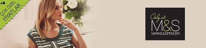 Marks & Spencer Koleksiyonu Markafoni'de %80'e Varan İndirimlerle!