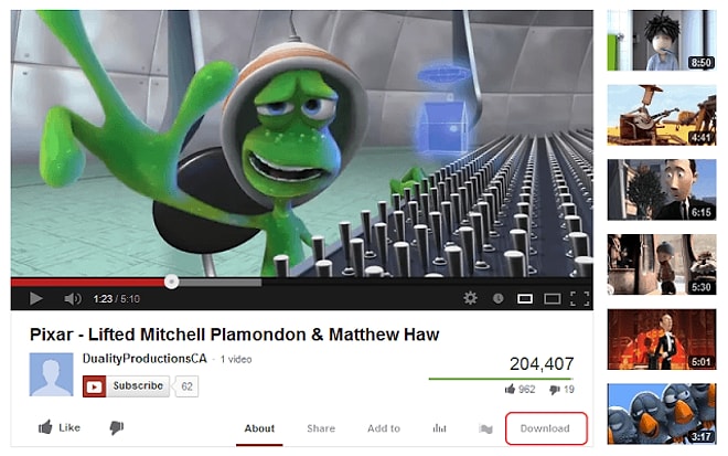 Programsız YouTube Video İndirme Sitesi