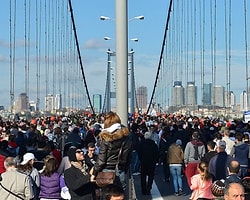 Boğaziçi Köprüsü Yine Sallandı