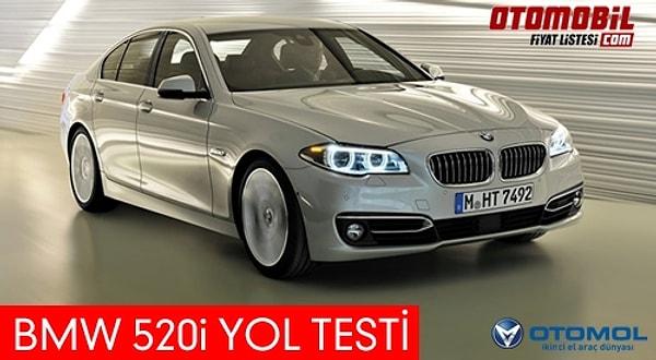 2014 model BMW 520i incelemesi ve yol performans testi