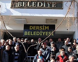 Tunceli Belediyesi'ne Dersim Tabelası Asıldı