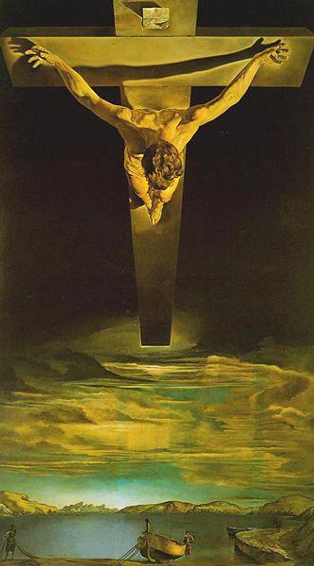 Salvador Dali - Çarmıhtaki İsa
