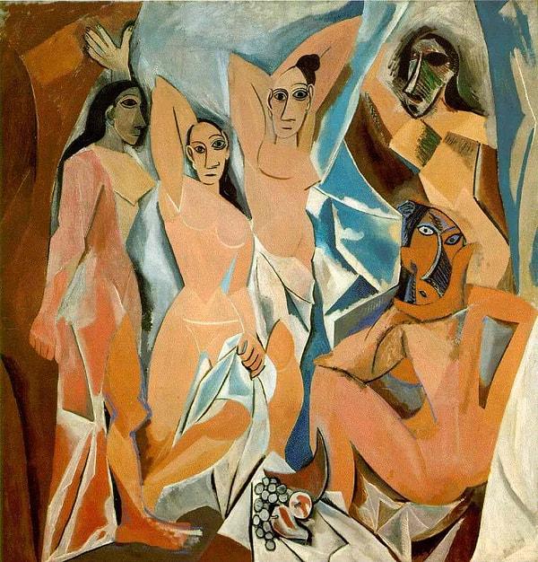 Pablo Picasso- Avignonlu Orospular
