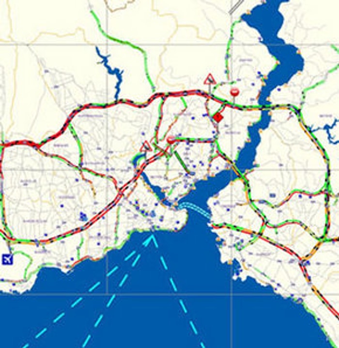 İstanbul'da Yılbaşı Trafiği! Bu Yollara Dikkat