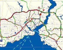 İstanbul'da yılbaşı trafiği