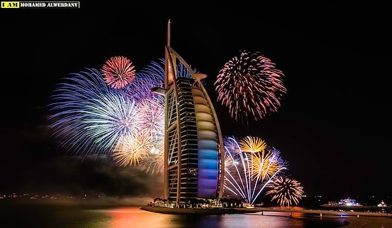 Dubai'nin Rekor Kıran Yeni Yıl Havai Fişek Gösterisi Ağzınızı Açık Bırakacak