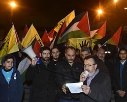 G.Saray Maçında Mavi Marmara Eylemi