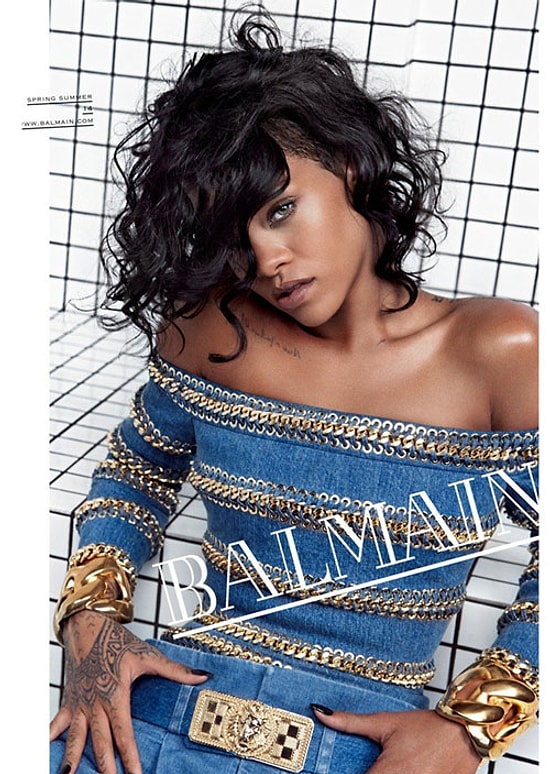 Balmain'in Yeni Yüzü Rihanna