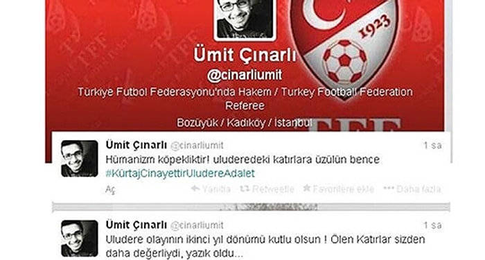 Hakemin Uludere Tweetlerine Ailelerden Suç Duyurusu