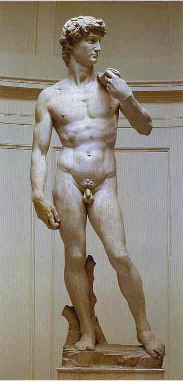 Статуя Давида антропометрия