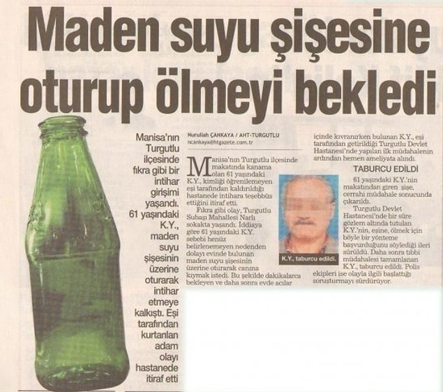 5. Ölümün nereden geleceği belli olmaz