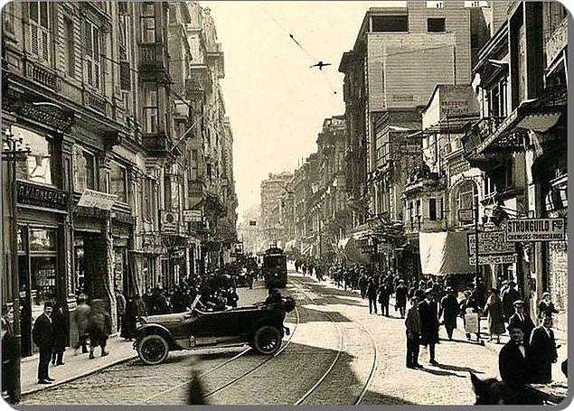 18. Beyoğlu / İstiklal caddesi - 1925