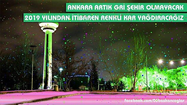 Artık Kimse Ankara'ya Gri Şehir Diyemeyecek!