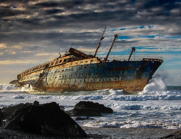 22. SS Amerika Batığı / Fuerteventura / Kanarya Adaları
