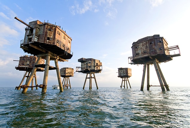 25. Red Sands Deniz Hisarları / Sealand / İngiltere