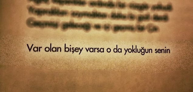 4. İstedikleri gelmediği için, edebi sayfalardan 'yokluk' temalı sözler paylaşıyorlar.