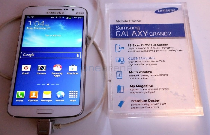 Samsung Galaxy Grand 2 Satışa Sunuldu