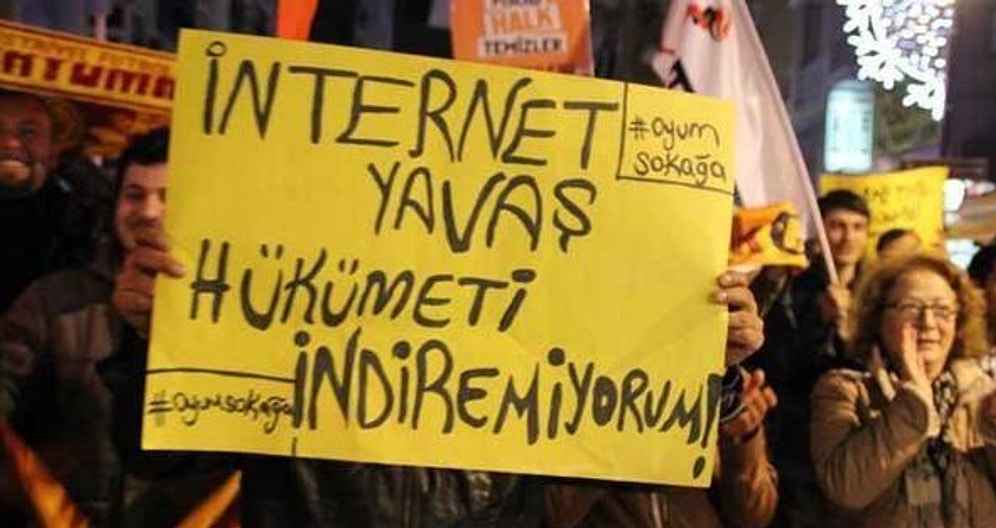 İnternet Yasaklarına Karşı Protestoya Müdahale