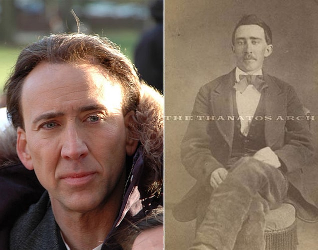 11. Nicholas Cage ve era sivil savaşını yaşamış biri