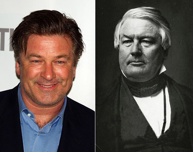 15. Alec Baldwin ve Millard Fillmore