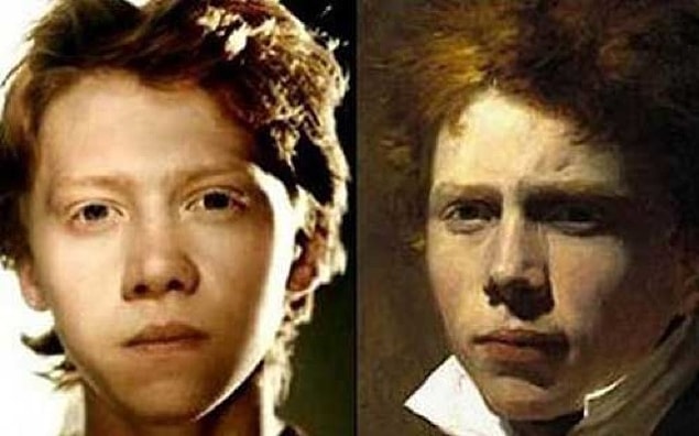 23. Rupert Grint and Sir David Wilkie