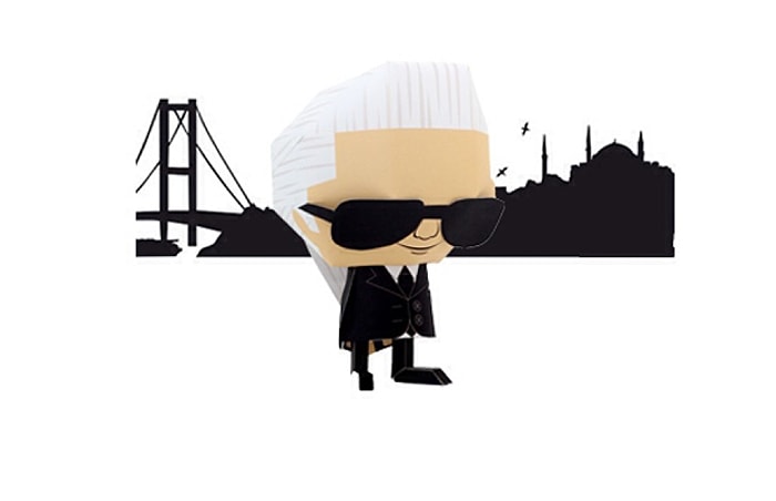 Karl Lagerfeld İstanbul'da!