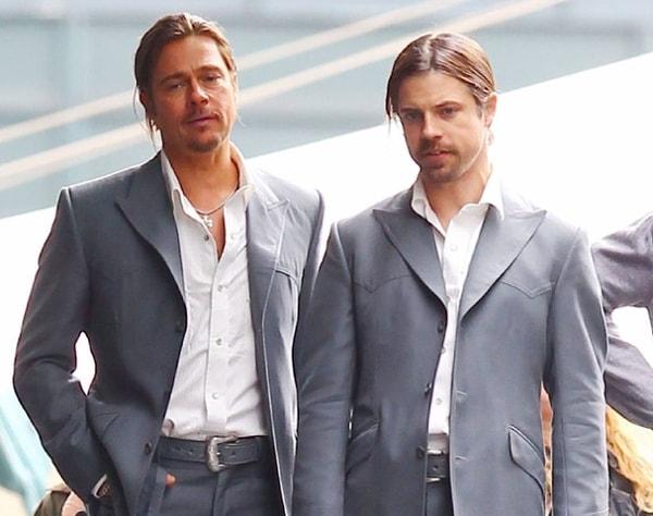 5. Brad Pitt ve dublörü