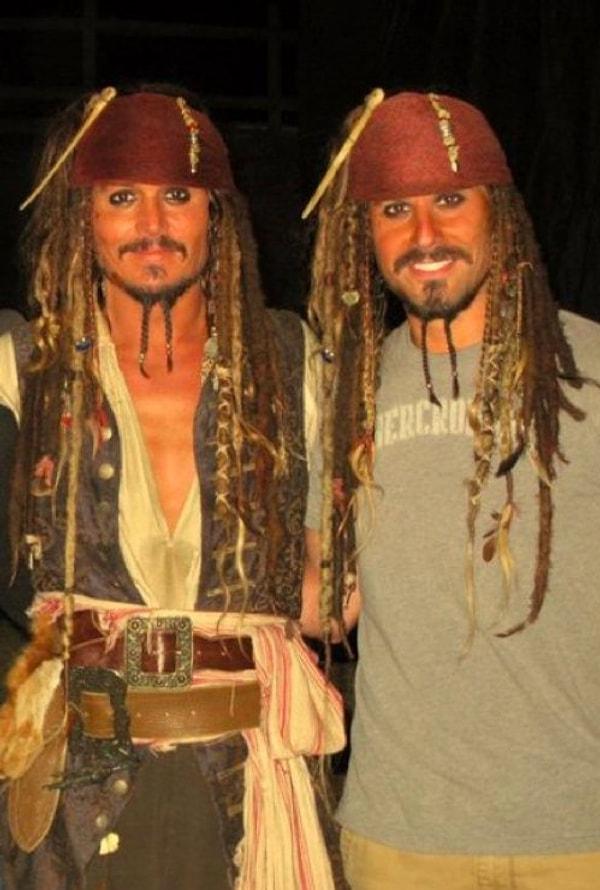 13. Johnny Depp ve dublörü 2