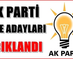 Malatya Ak Parti İlçe Adayları Resmen Açıklandı