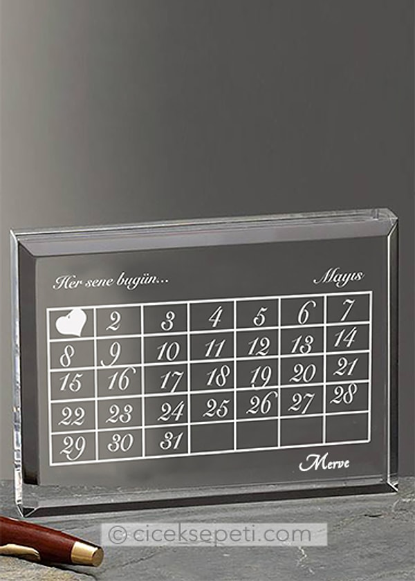 Mervelere Özel Yıl Dönümü Çerçeve