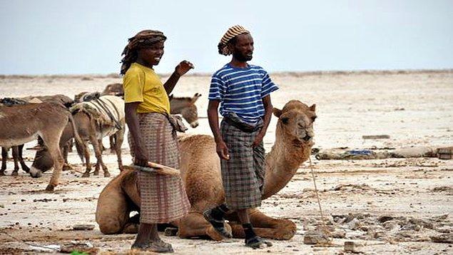 1. Dünyada Yerleşimin Olduğu En Sıcak Yer - Dallol, Etiyopya