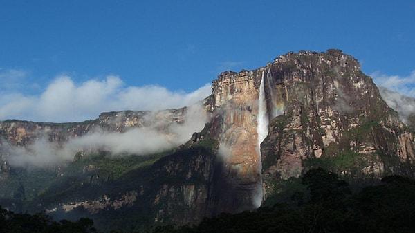 18. En Yüksek Şelale - Angel Falls, Venezuela