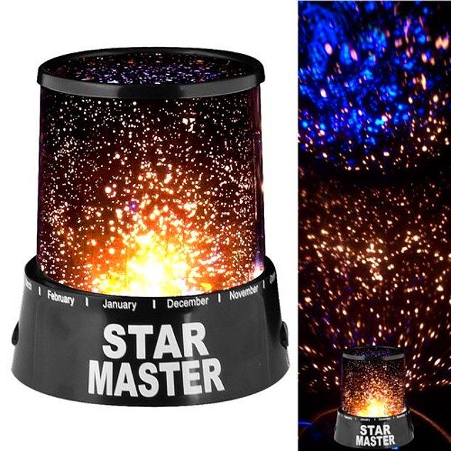 6-) Star Master - Projeksiyonlu Gece Lambası