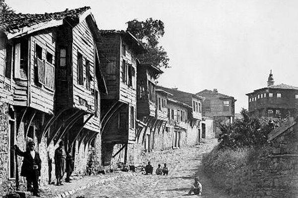 Beykoz'da bir sokak
