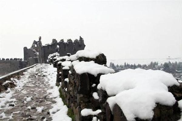Diyarbakır'dan Kar Manzaraları