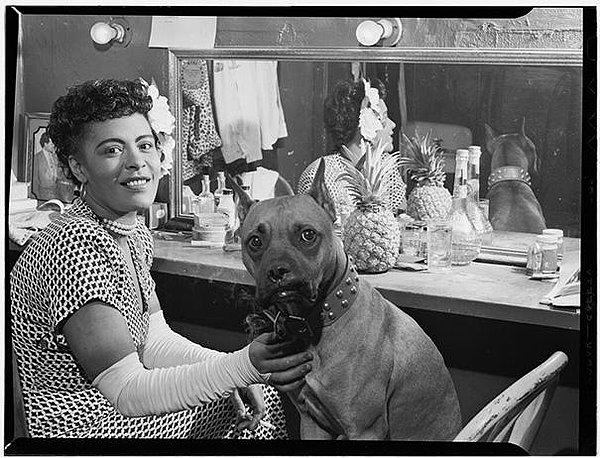 9. Billie Holiday ve onun sadık yoldaş beyefendisi