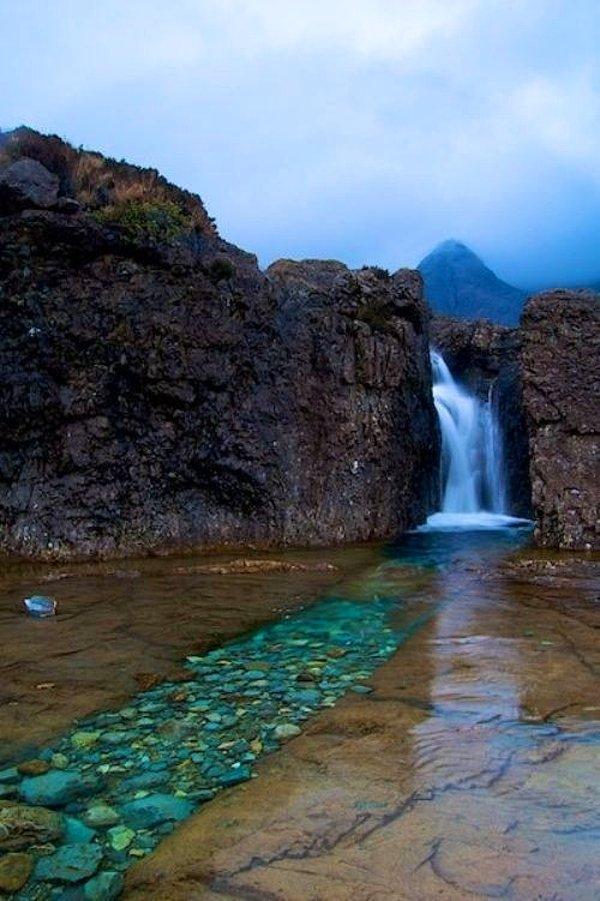 Fairy Pools, Skye Adası, İskoçya