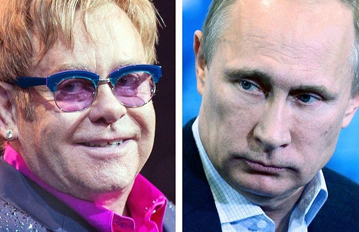 Elton John'dan Putin'e Öğüt