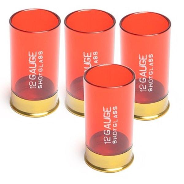 1- 12 Gauge Shot Glases - Mermi Kovanı Shot Bardakları