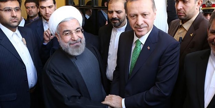 Erdoğan, Ruhani ile Buluştu