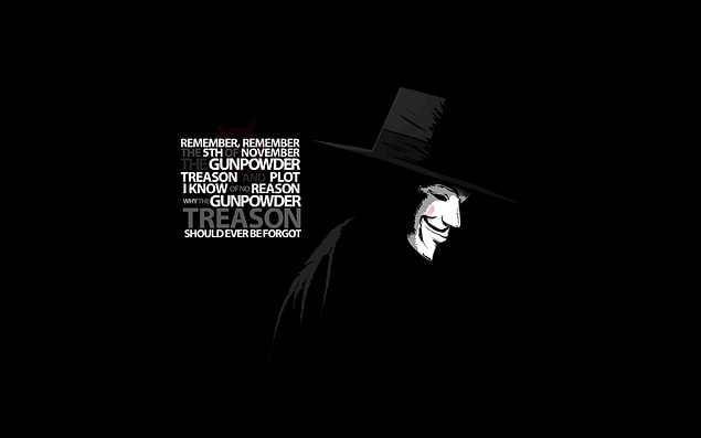 2. V FOR VANDETTA