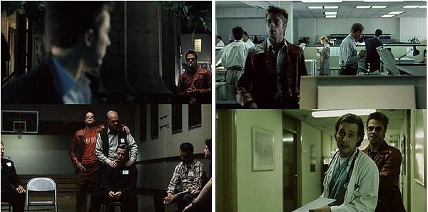 3. Tyler Durden bir karakter olarak karşımıza çıkmadan önce ekranda 4 kez görülüyor.