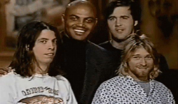 Efsanevi NBA oyuncusu Charles Barkley, Nirvana ile tanıştığında