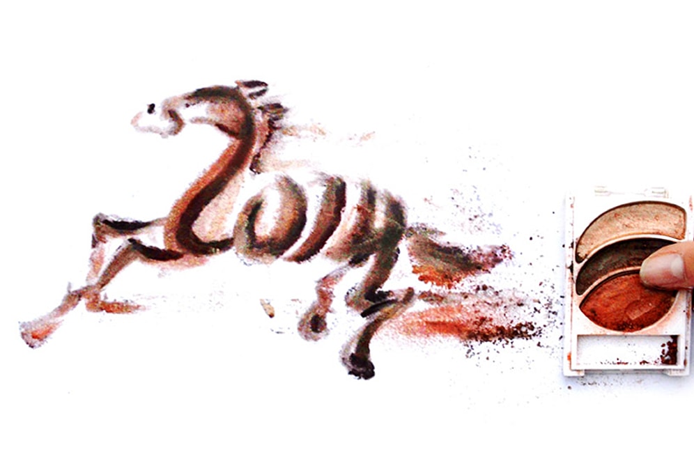 Çin'in Yeni Yılı Onura Makyaj Malzemeleriyle Yapılmış 10 Harika Çalışma