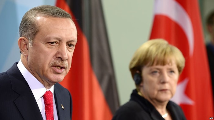 Erdoğan ve Merkel'den Ortak Basın Toplantısı