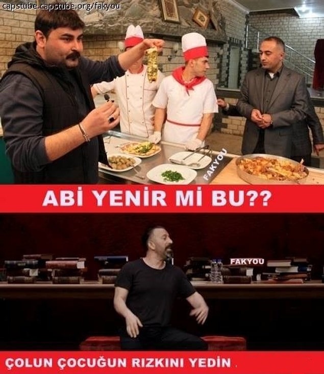 1. Çoluğun çocuğun rızkını yedi doymadı