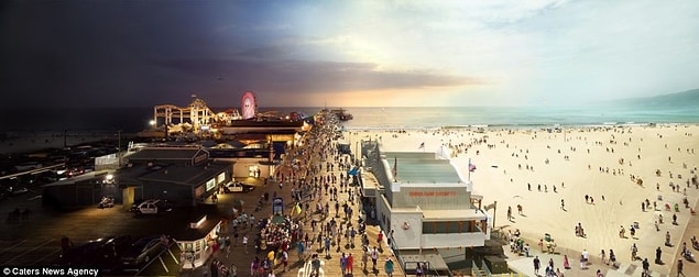 4. Santa Monica Rıhtımı, Kaliforniya