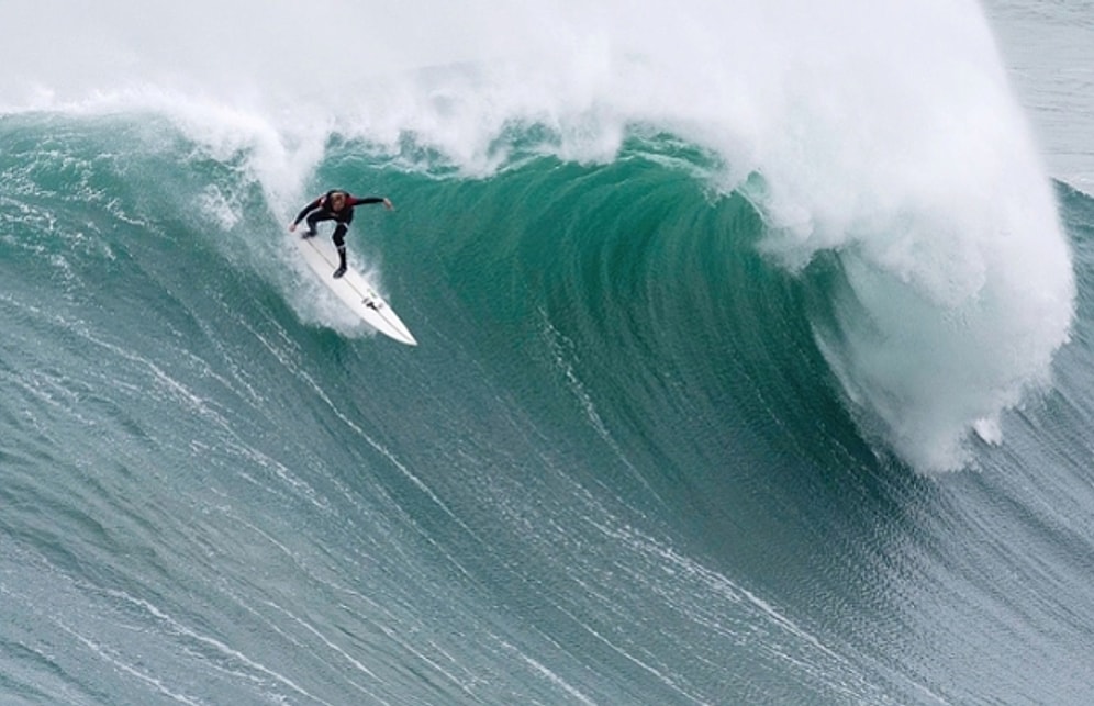 Dünyanın En Büyük Dalgasında Bir Rekor