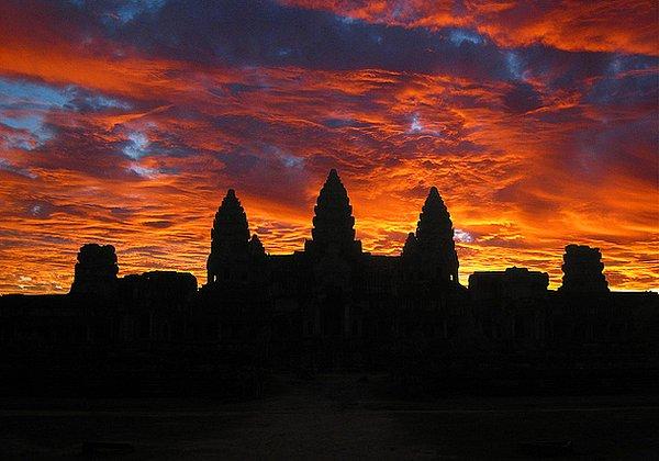 3. Angkor Wat, Kamboçya